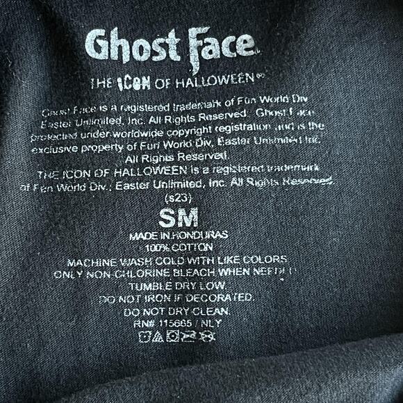 Ghost Face Shirt Womens Small Black You Like Scary Movies Too Scream Horror Tee - Picture 4 of 9